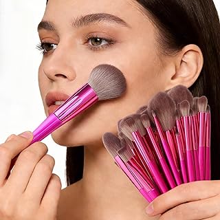 Juego completo de 18 brochas de maquillaje, g...