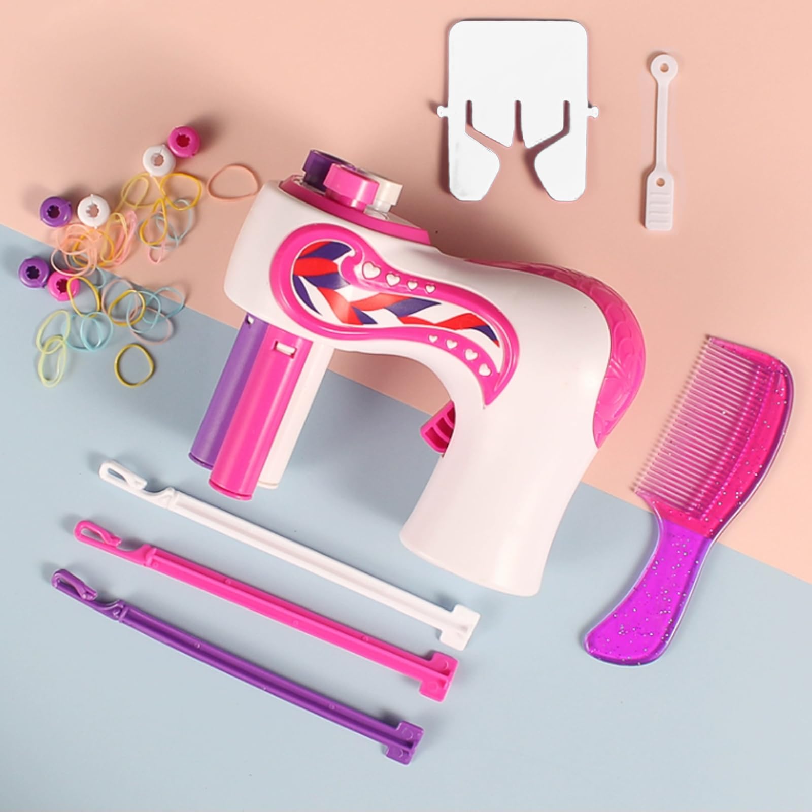 Automatic Hair Braider Elektrischer Hair Bedazzler Kit Weihnachten Automatische Haarflechtmaschine DIY Braiding Device Haarflechter Magisches Haare Flechten