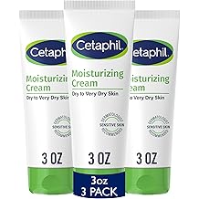 Cetaphil Face &amp; Body Moisturizer, Hydrating Moisturizing Cream for Dry to Very Dry, Sensitive Skin, NEW 3 oz Pack of 3, Fragrance Free, Non-Comedogenic, Non-Greasy