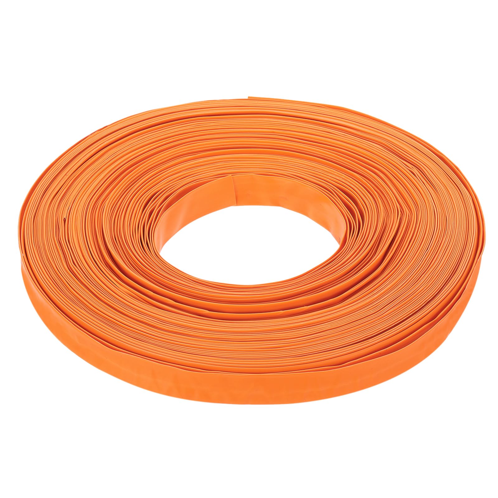 Guaina termorestringente, diametro interno 1/24", lunghezza 75,9 m, rapporto 2:1, poliolefina, guaina termorestringente per isolamento dei cavi elettrici, gestione dei cavi, nero