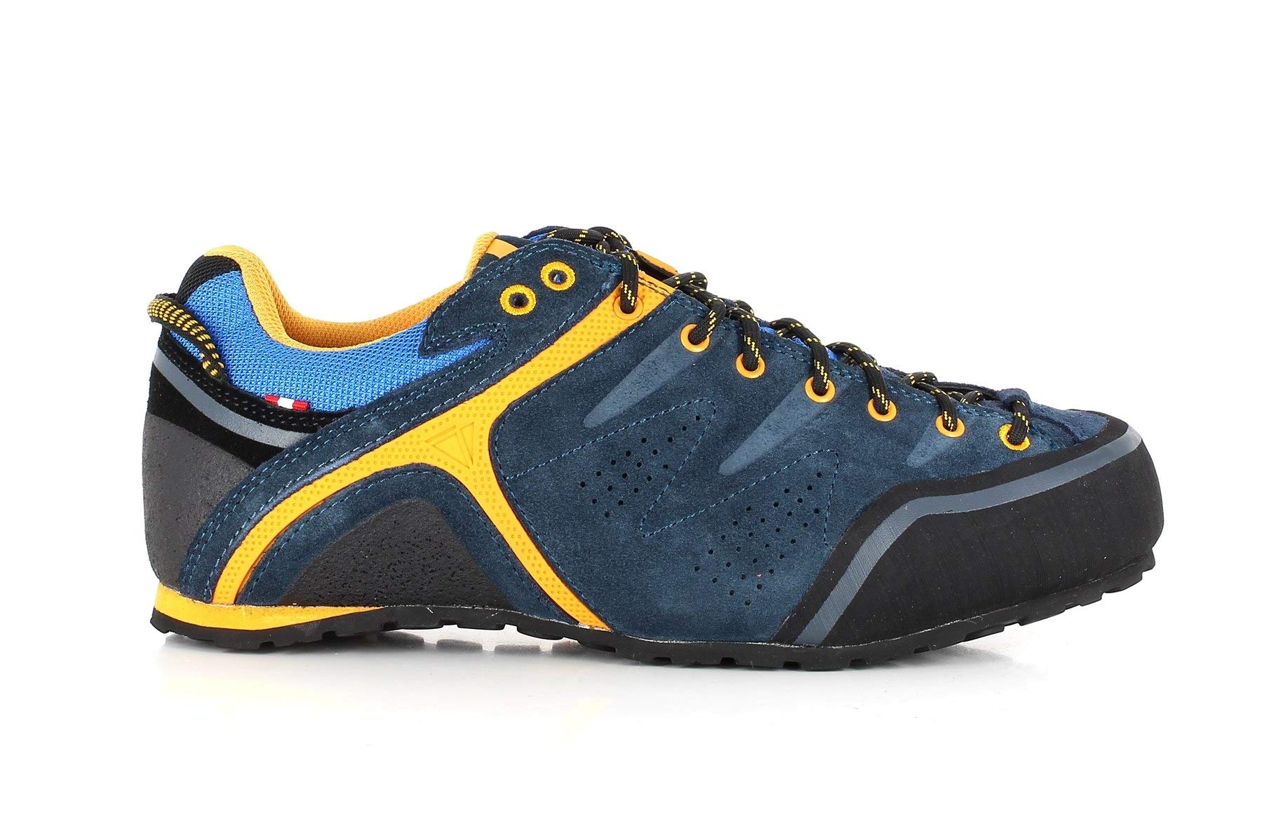 Dachstein Terra Damen und Herren Wanderschuhe/Zustiegsschuhe mit Vibramsohle (47 EU, Blau)
