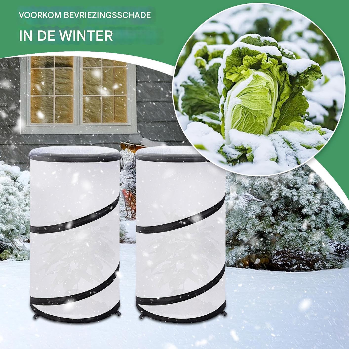 de invierno para plantas de construcción rápida