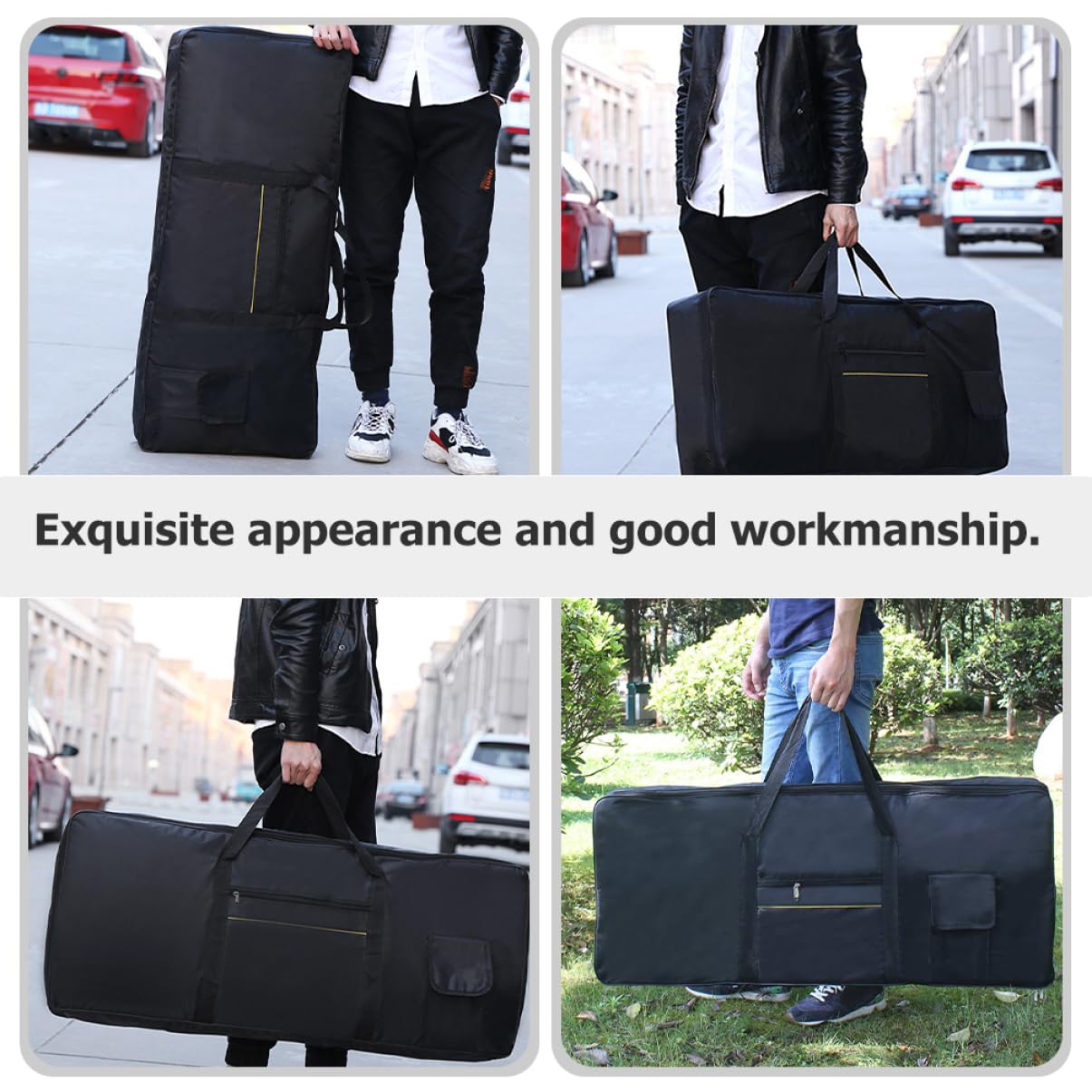 Borsa Porta Tastiera Elettronica e Resistente Custodia Oxford per Performance Outdoor con Cinghie Regolabili e Design Compatto