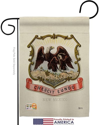 Miniatura 4 de Escudo de armas Nuevo México, juego de banderas para casa de jardín, Estados Unidos, territorios estadounidenses, República, país, área particular,