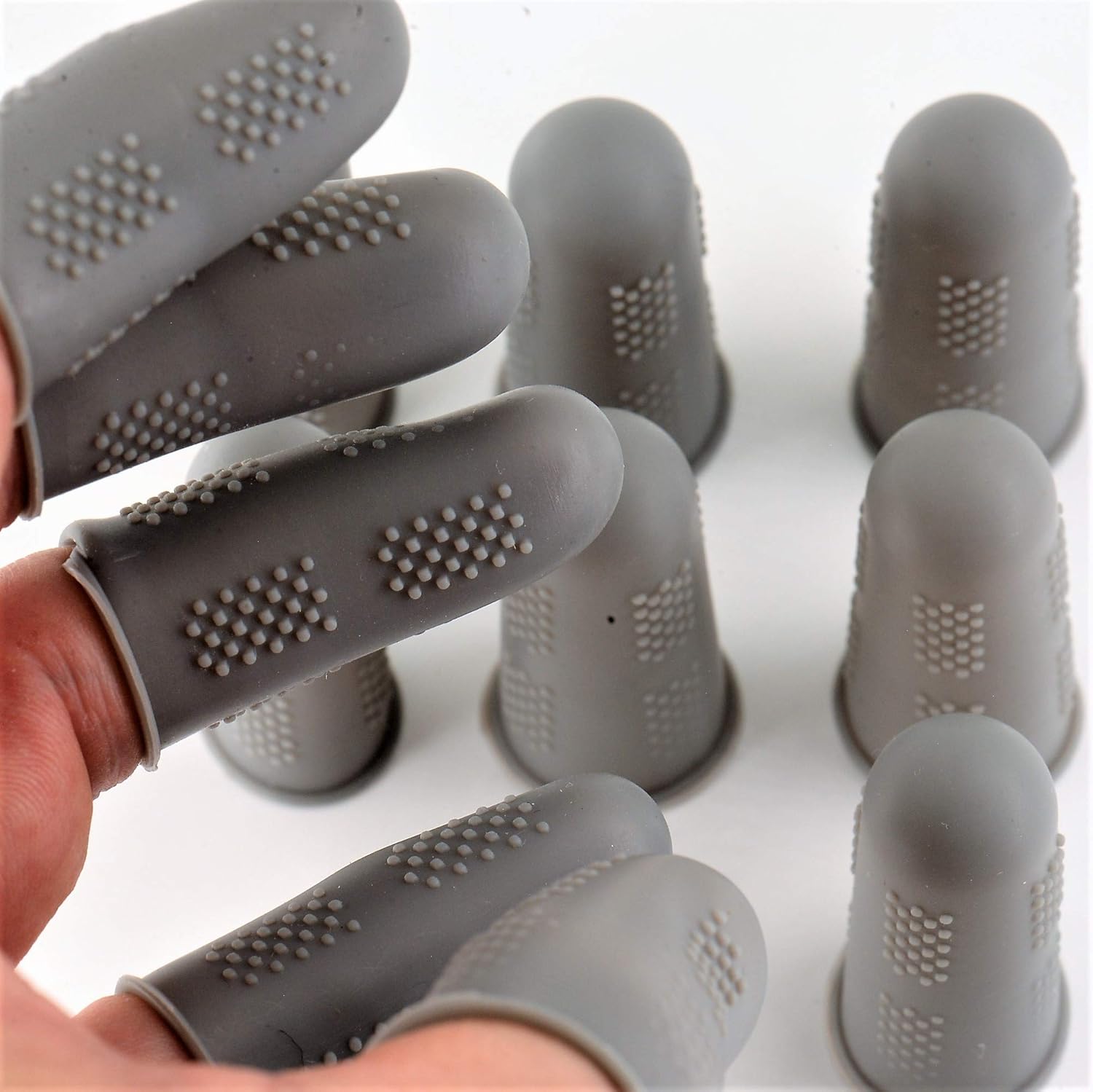 Finger Protectors [Flex Series 12Pack] Silicone Non