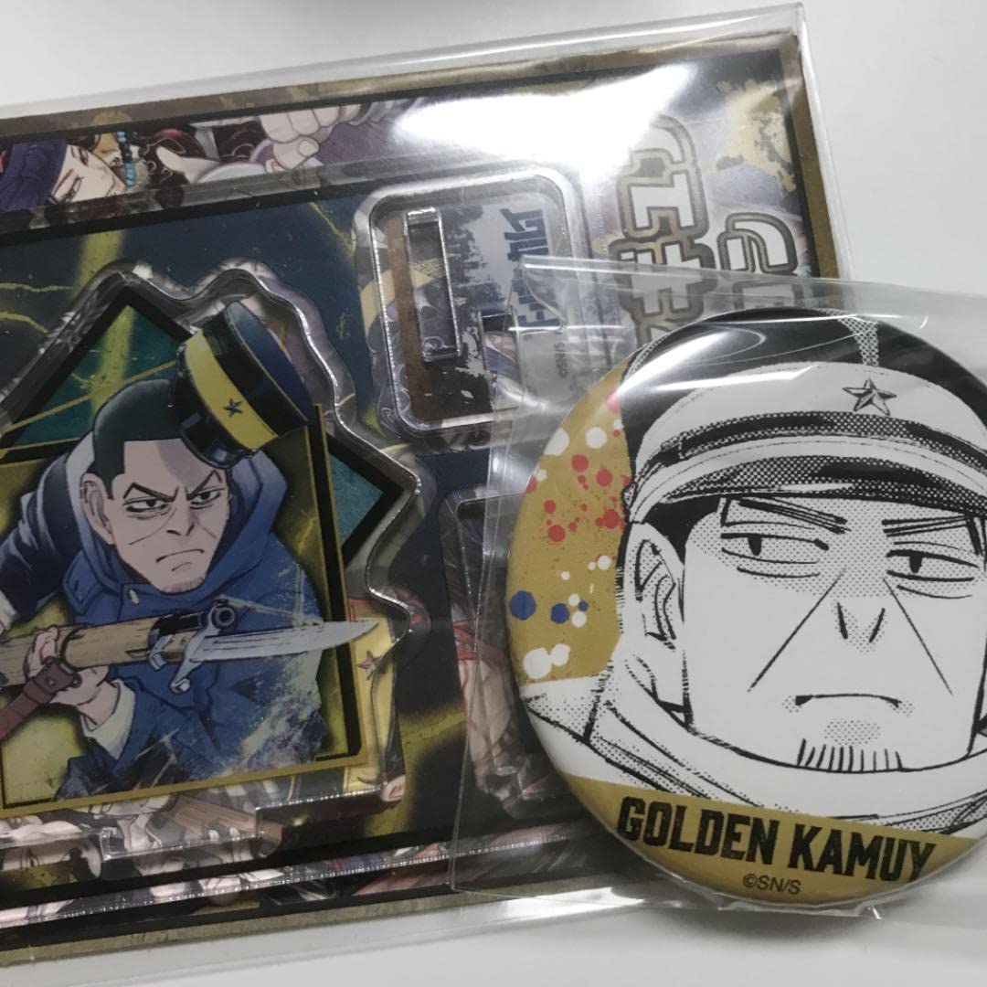 ゴールデンカムイ バレンタイン 缶バッジ 尾形百之助 尾形 Amazon