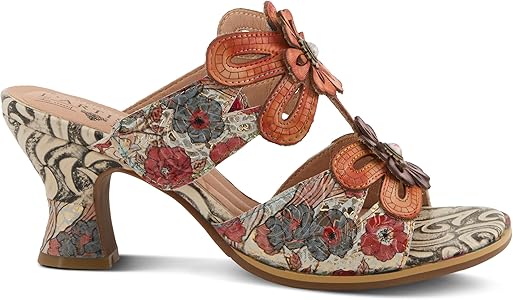 Amazon.com | L'Artiste by Spring Step Women's Alania Orange Multi