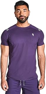 RZIST Mens RZIST Mesh Performance T-Shirt - Purple Modern (pack of 1)