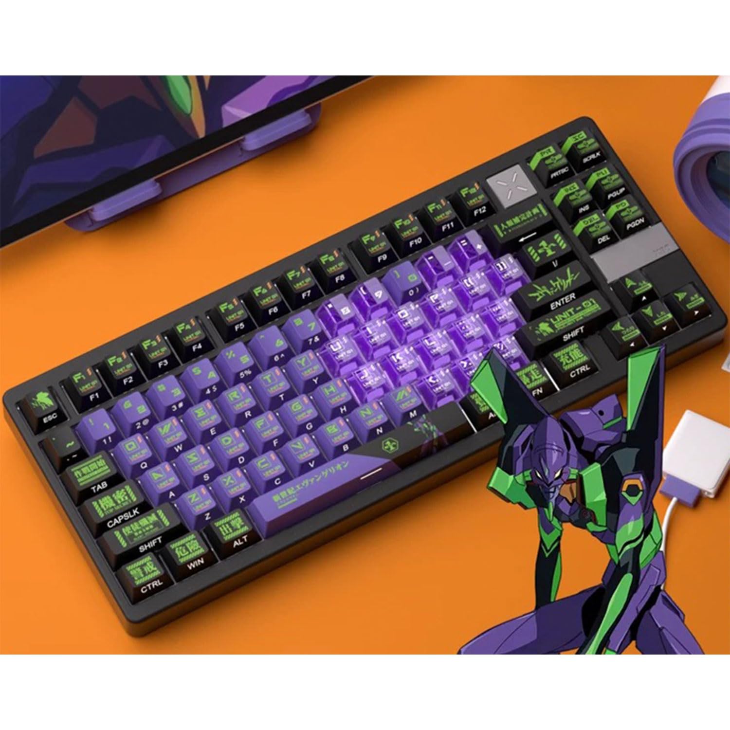 Amazon.co.jp: 初号機 グッズ キーキャップ エヴァンゲリオン