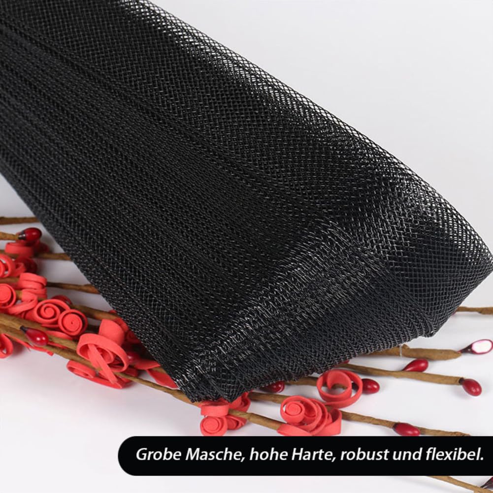 Taśma siatkowa 50 jardów 12,5 cm elastyczność poliester Horsehair Braid Sewing poliester Boning sztywne włosie końskie warkocz ozdobny warkocz różowy pasek usztywniający do szycia, sukienki