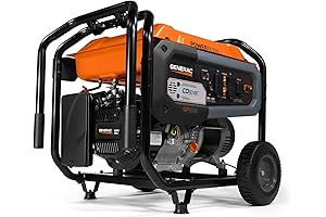 Generac 7672 GP6500 6,500-Watt Gas-Powered Portable Generator