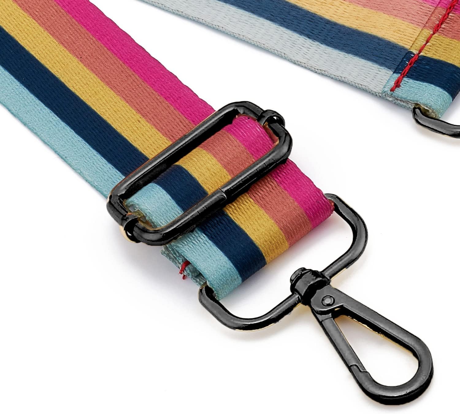 ZOOEASS Nickel Buckles Wide Shoulder Strap Adjustable Replacement Belt Gun Buckles Guitar Style Crossbody Bag Strap - Image 3