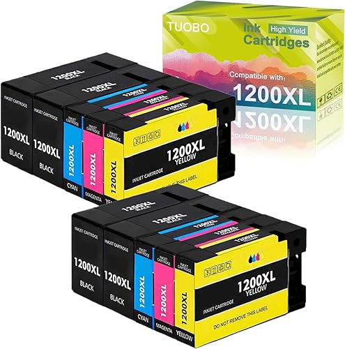 Miniatura 1 de 1200XL - Cartucho de tinta de repuesto compatible con impresoras Canon 1200XL PGI-1200 PGI1200XL trabajado para impresoras MAXIFY MB2720 MB2120