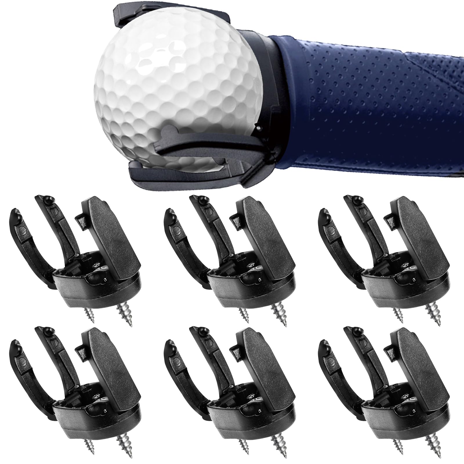 Prasacco Recogedor de Pelotas de Golf Plegable Herramienta de Recogida Accesorios