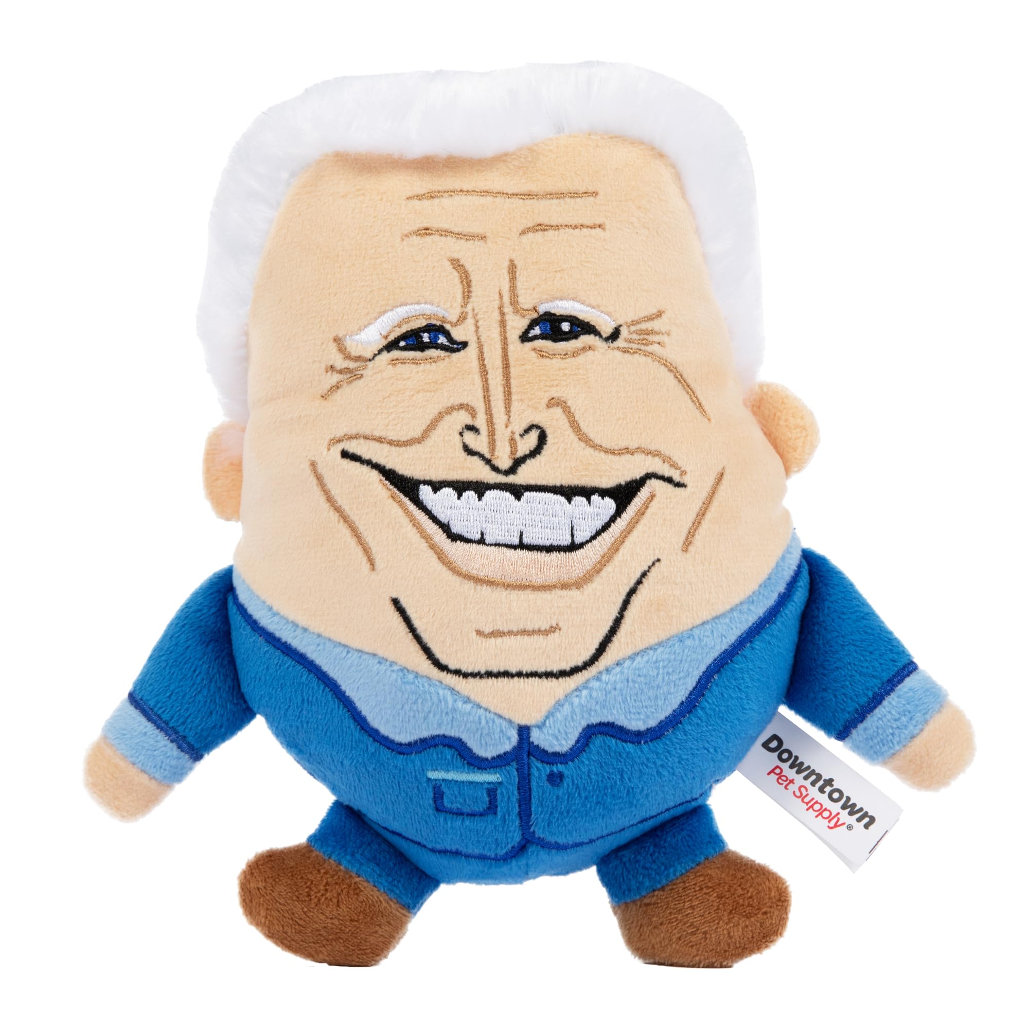 Downtown Pet SupplySleepy Joe Political Dog Toy - Novelty Political Parody, Dog Chew Toy with Squeaker - Joe Biden Dog Toy Plush Design with Double Stitching