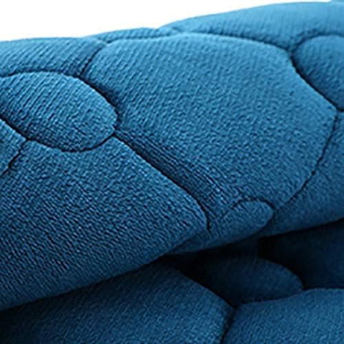 Miniatura 2 de Cojín de felpa gruesa antideslizante para ventana de bahía, cojín de asiento moderno para sofá, dormitorio, sala de estar, ventana de bahía, gris,