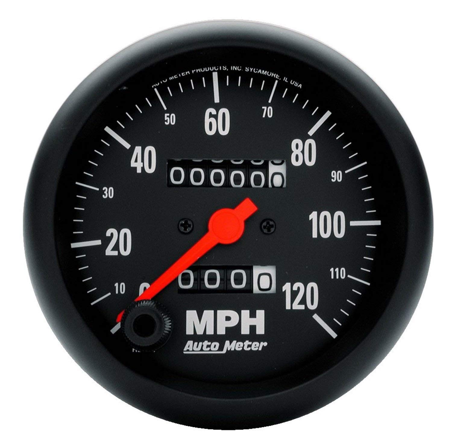 AUTO METER 2692 Z-Series in-Dash Mechanical Speedometer Regular, 3.375 in.