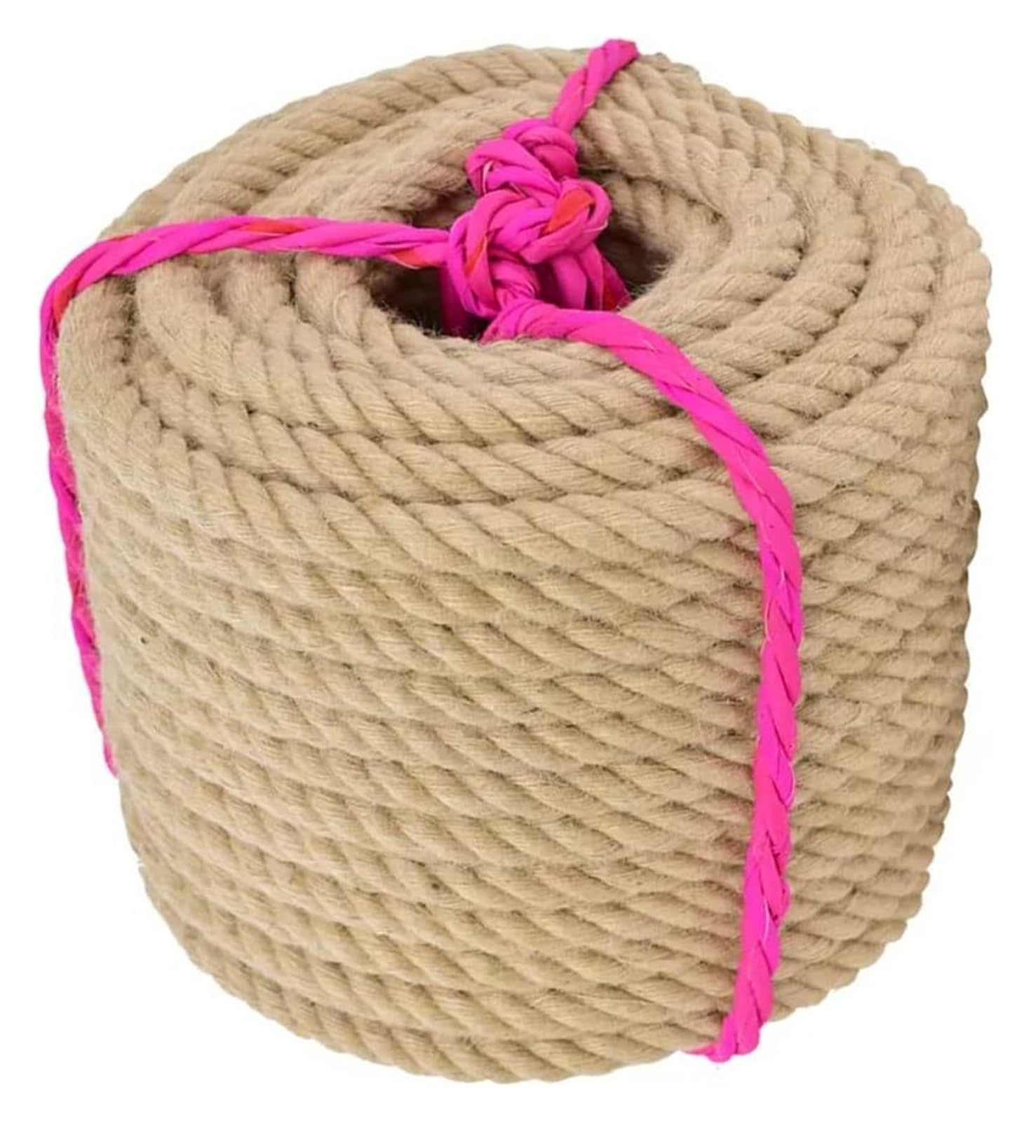 jute cord, Twisted Manila Rope Jute 18MM Strong Twine String Heavy(18MM 30M)