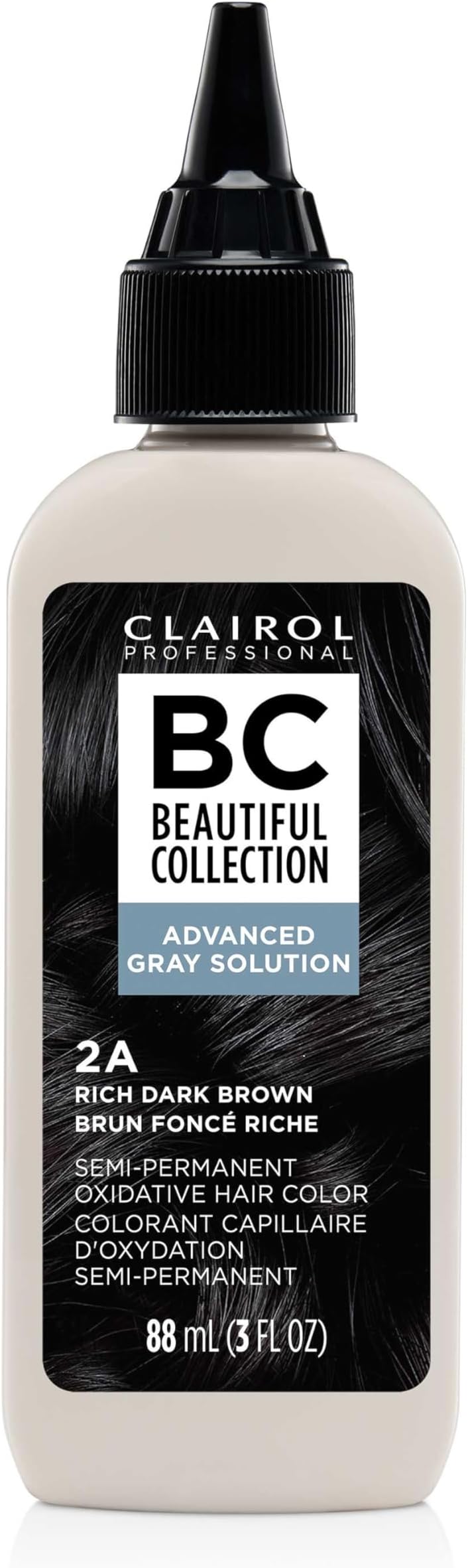 Beautiful Advanced Gray Solutions 2a Rich Dark Brown, 3 oz