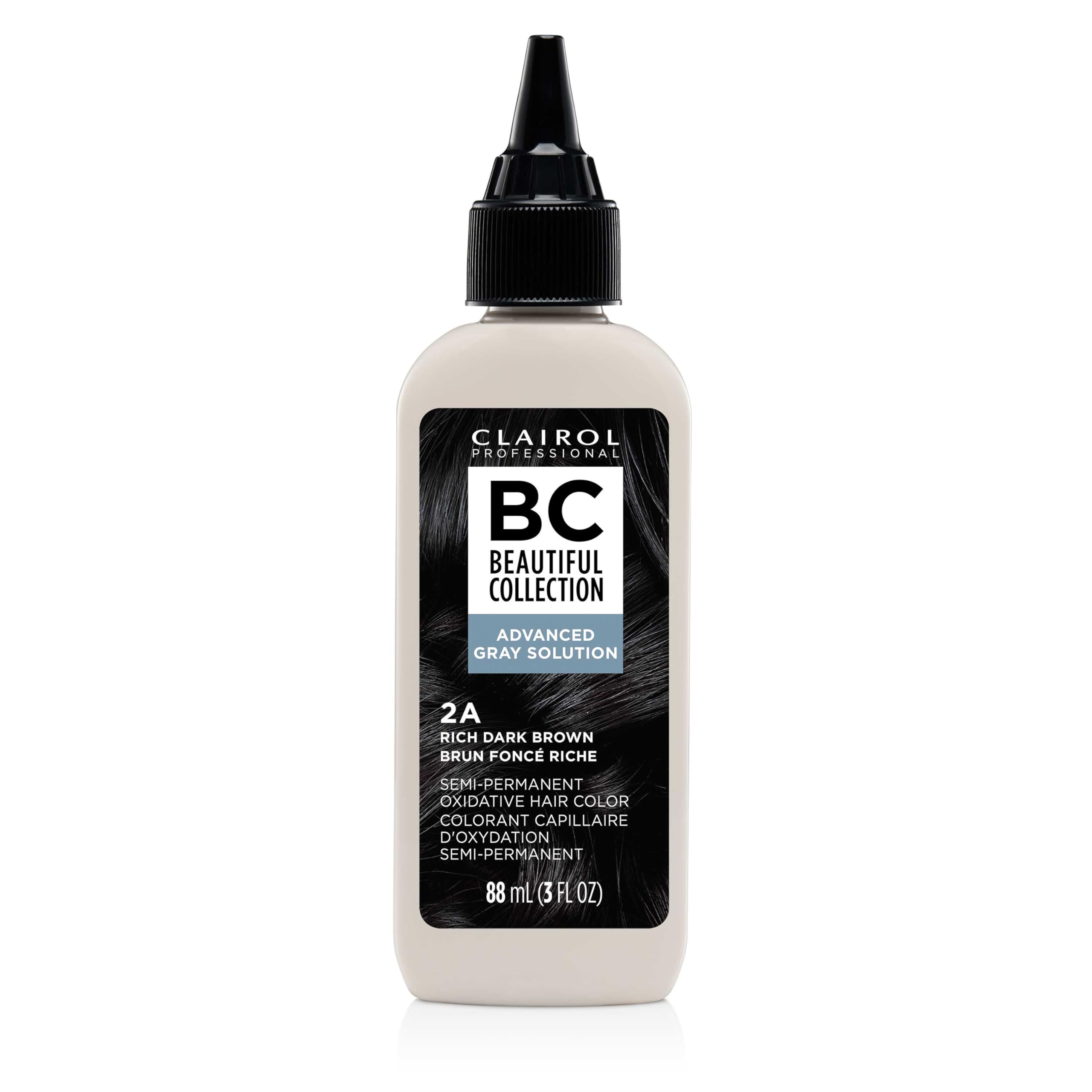 Clairol ProfessionalBeautiful Collection Advanced Gray Solutions | Semi-Permanent Hair Color with Gray Coverage for All Hair Textures | Packaging May Vary