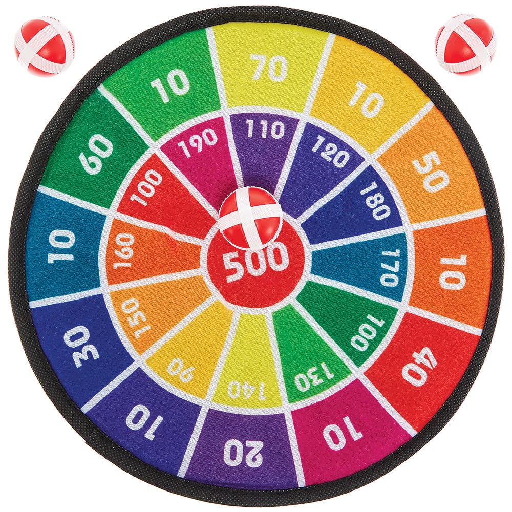 Baker Ross FN488 Jeu de fléchettes à velcro - 1 kit pour enfants