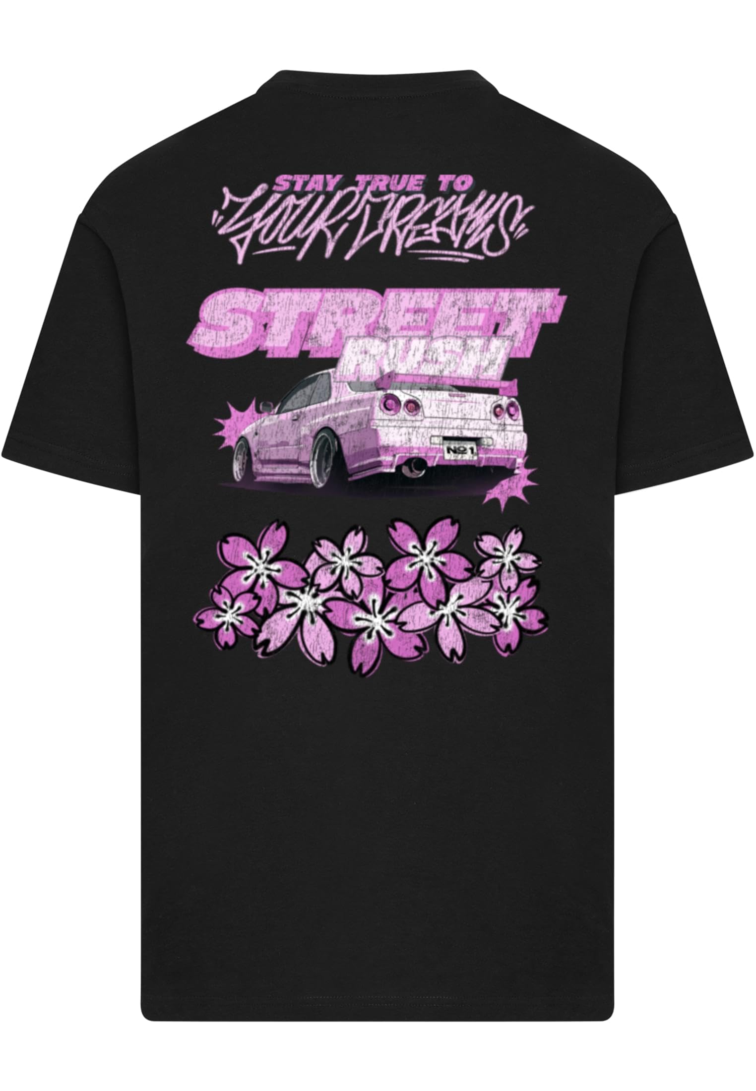 Mister Tee Mt4028-street Rush Car Tee T-Shirt Uomo (Pacco da 1)