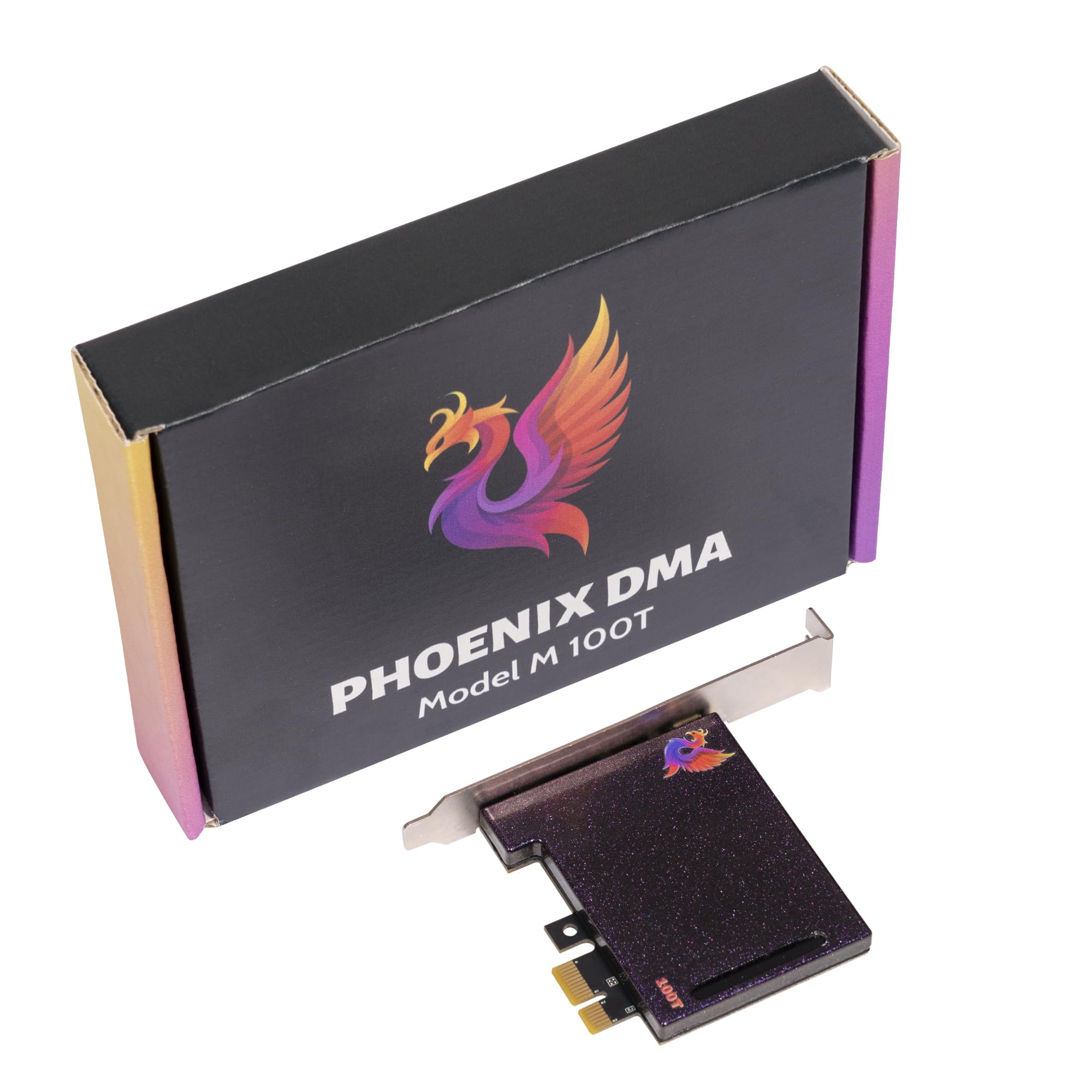 Model M 100T DMA Card - Zinc Oxide Paste Cooling - Direct Memory Access Card USB-C - MemProcFS PCILeech Compatible - DMA Board - FPGA PCIE x1-400 MB/s FTDI FT601 - XC7A100T-484 DMA Card