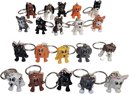 Miniatura 2 de Zugar Land Llaveros infantiles para llaves y mochilas (paquete de 12)