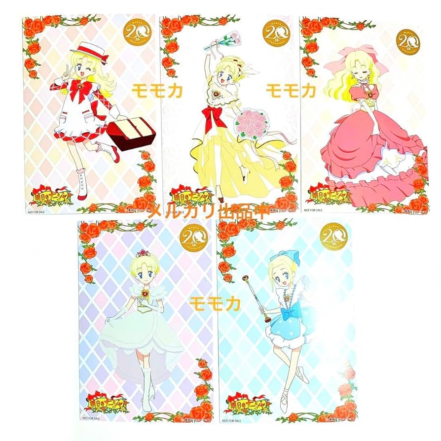 明日のナージャ　20周年記念　ポストカード　全セット 明日のナージャ】20周年のPOP UP SHOPの描き下ろしアイテムが
