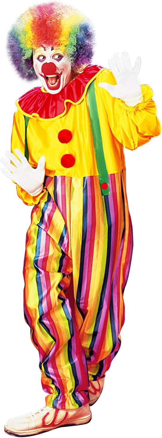 Clown Costume Unisex Adult, Circus, Children's Parties, Animation, Carnival, Theme Parties