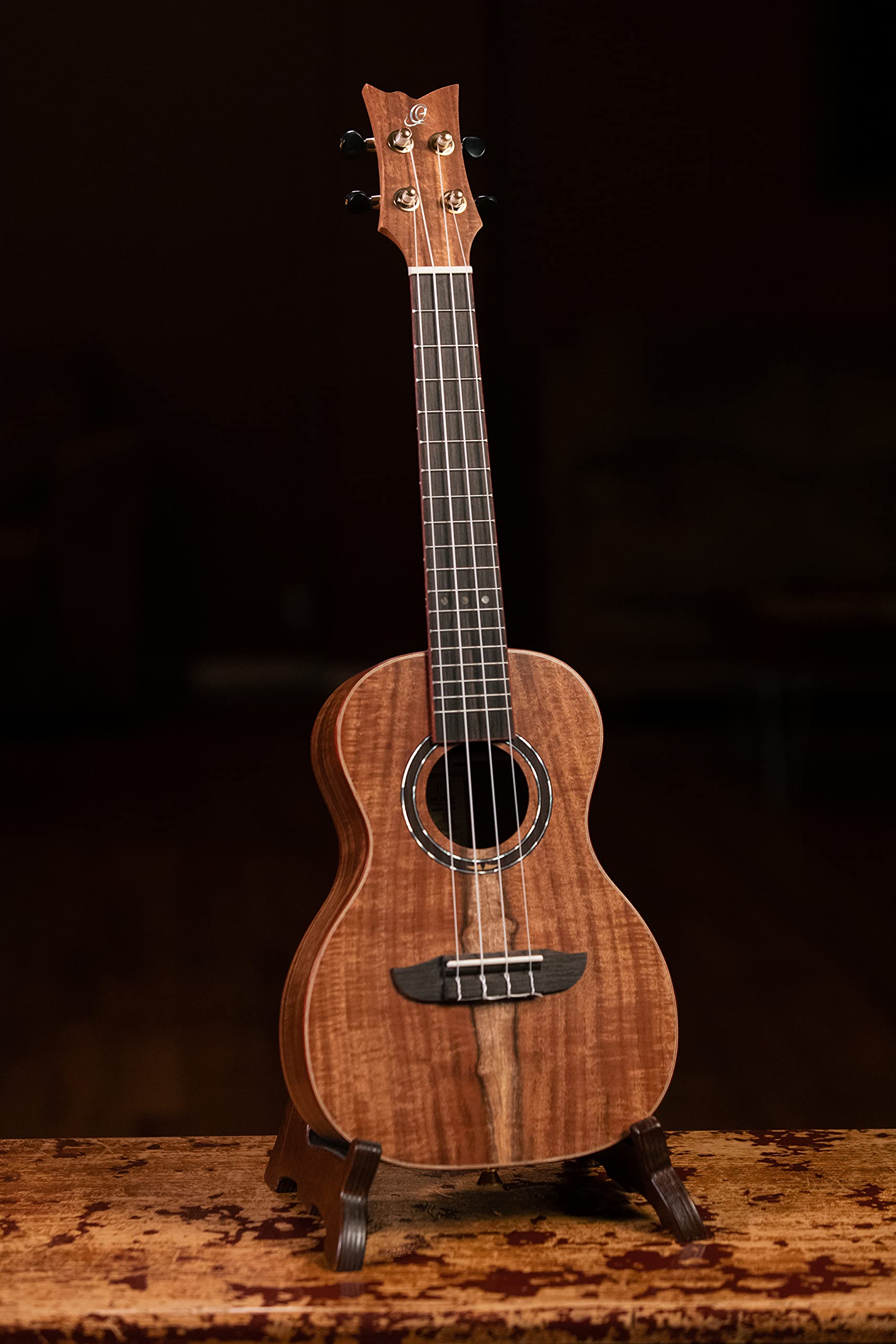 Ortega Guitars Ukulélé Concert Acoustique – Série Timber – Housse Incluse – Acacia, Naturel (RUACA-CC)