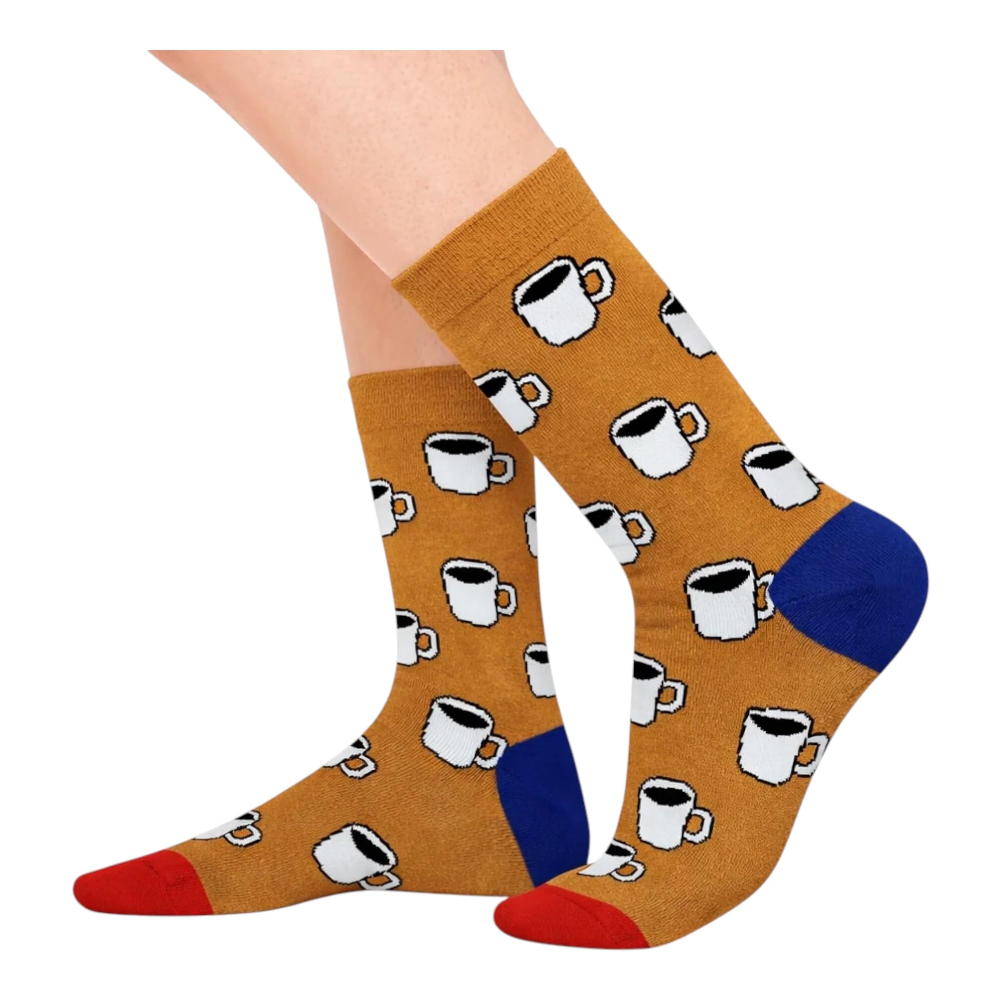 Coffee Mug Socks Novelty Gifts Cute Funky Coffee Lovers Unisex