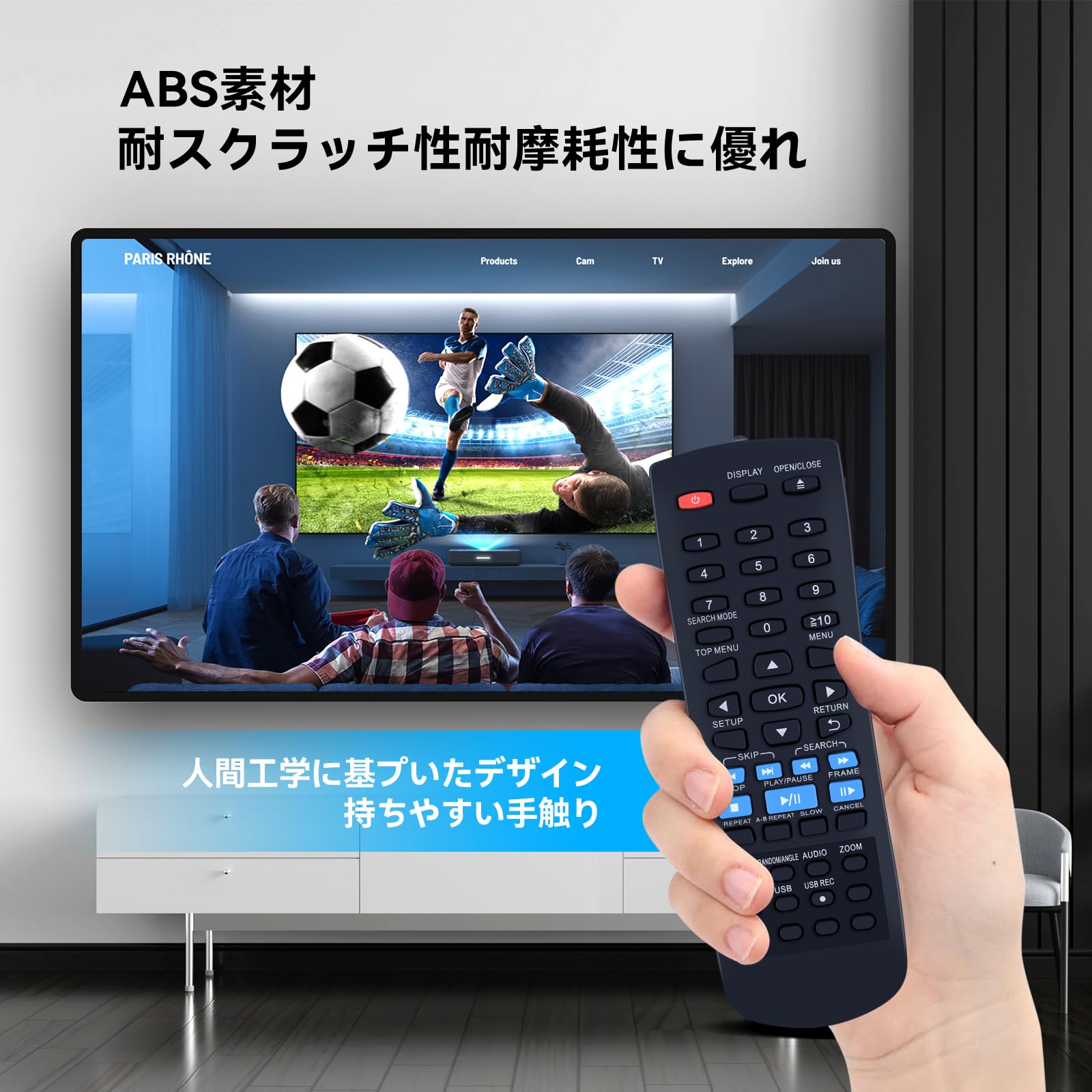 Amazon | プレーヤーリモコン N2QAYA000080 for パナソニック DVD