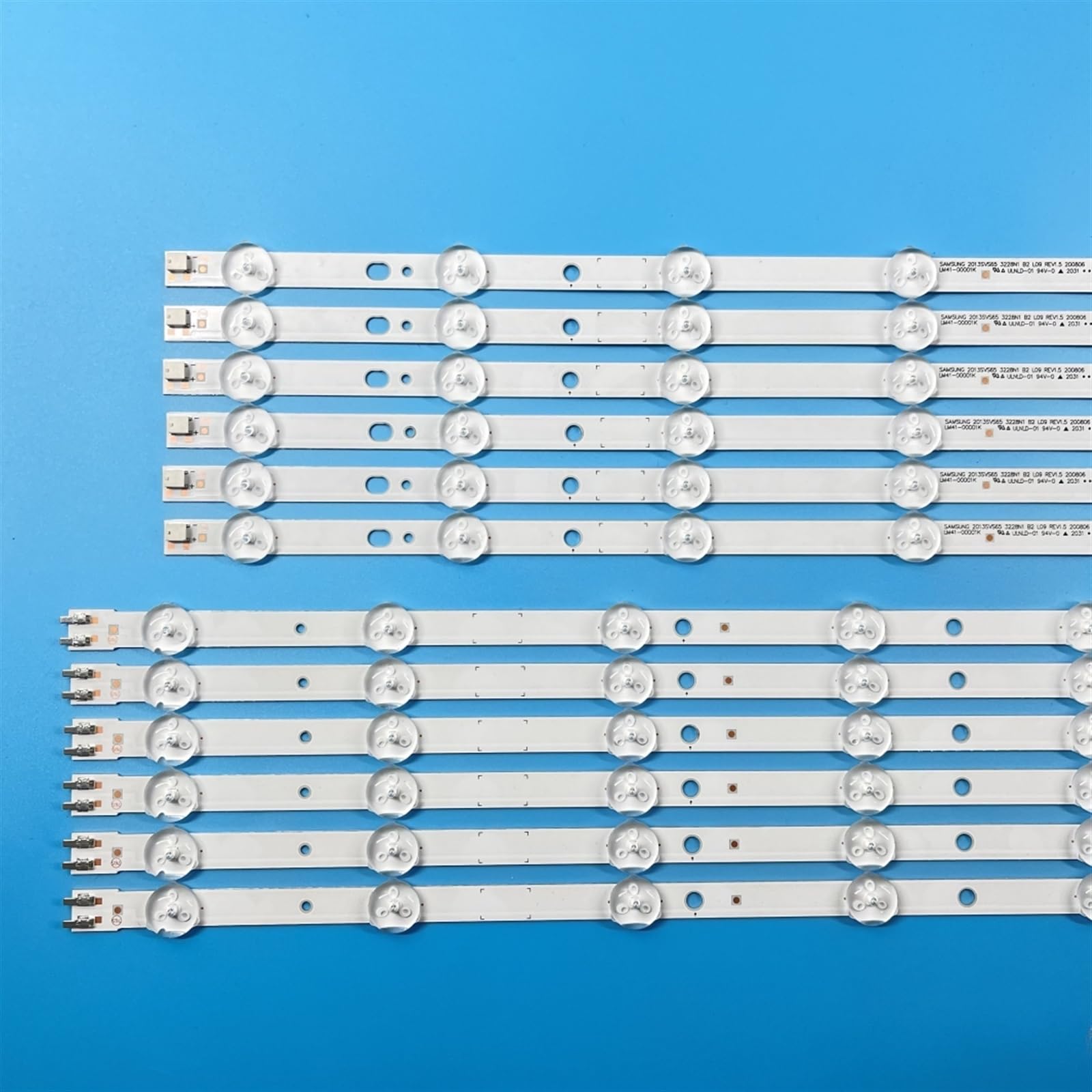 Striscia LED Compatibile for TV da 65" D3GE-650SMB-R1 D3GE-650SMA-R3 2013SVS65 3228 N1 BN96-34562A BN96-34563A UN65H6203 UN65EH6000 UN65FH6001