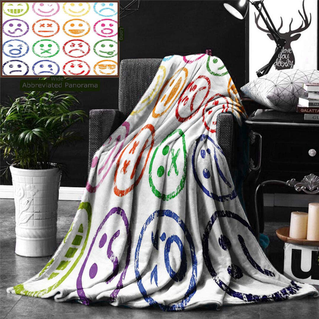 Crochet Smiley Face Blanket Only New Crochet Patterns