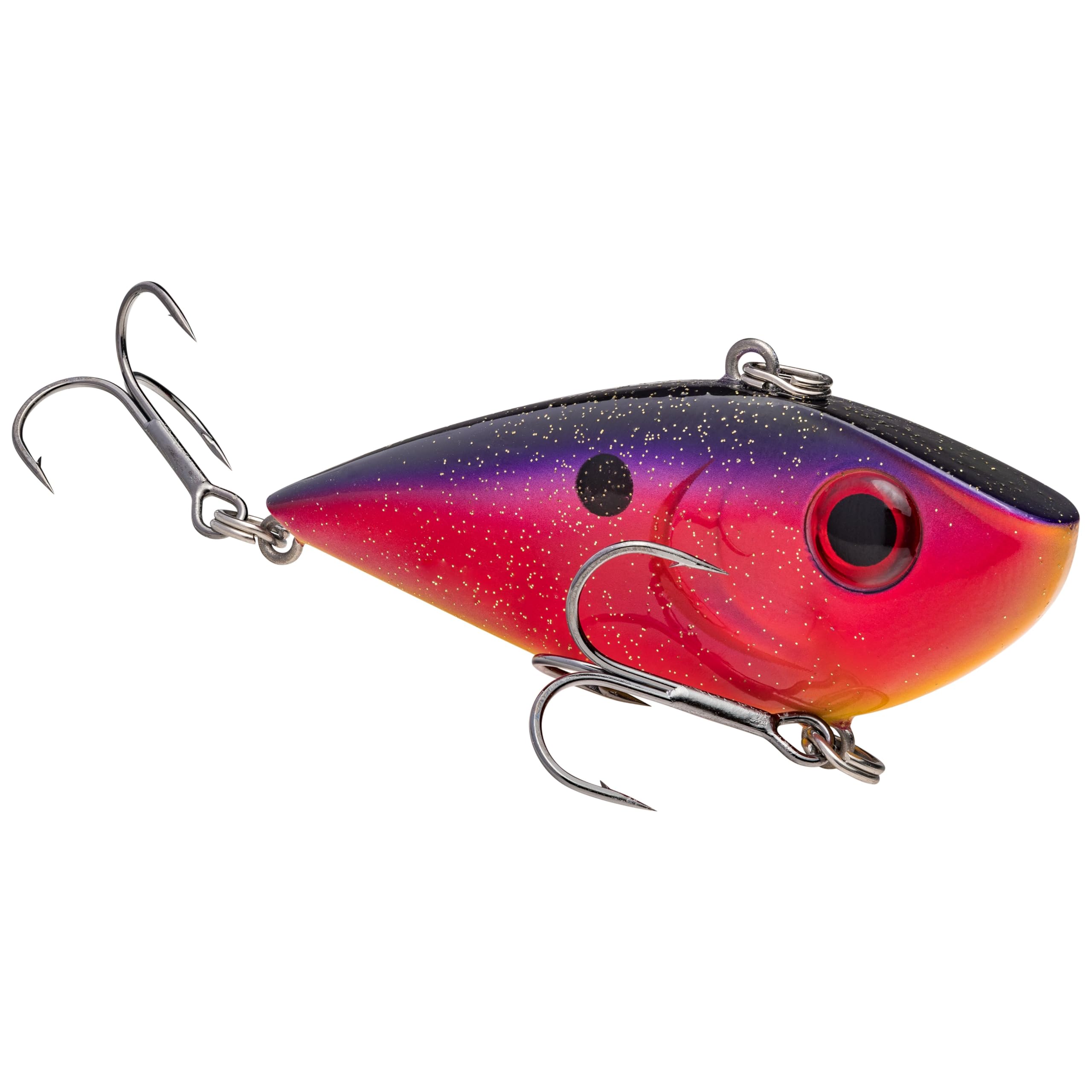 Strike King (REYESDTT12-448) Red Eyed Shad Tungsten 2 Tap Fishing Lure, 448 - Royal Red, 1/2 oz, Tungsten Sound Chamber