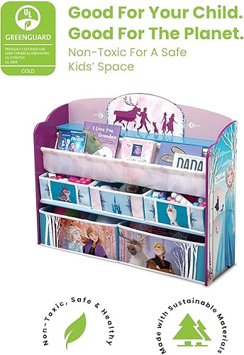 Vista 32 de Delta Children Organizador de libros y juguetes de lujo, Nick Jr. PAW Patrol