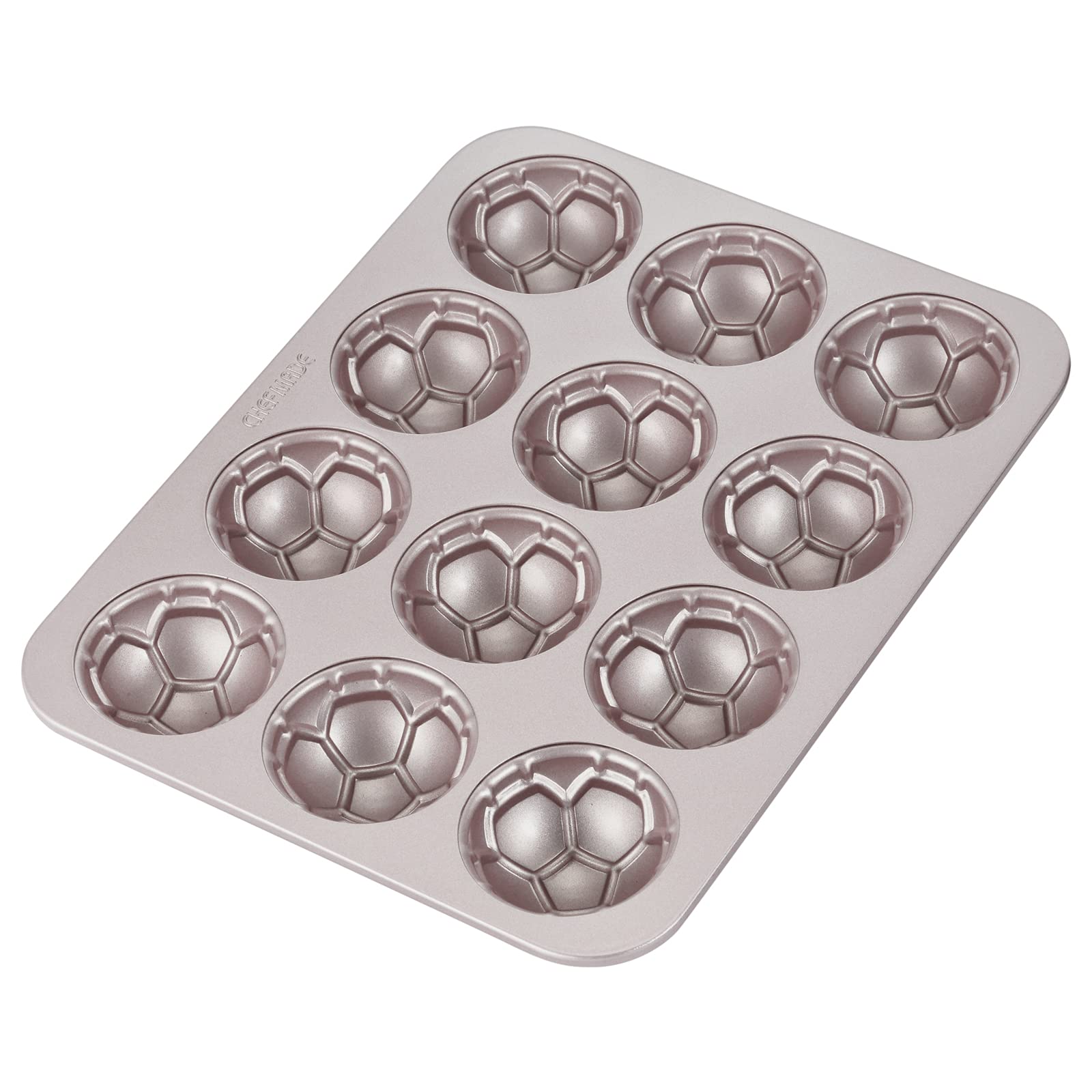 Soccer-Shaped Muffin Cake Pan 12 Well