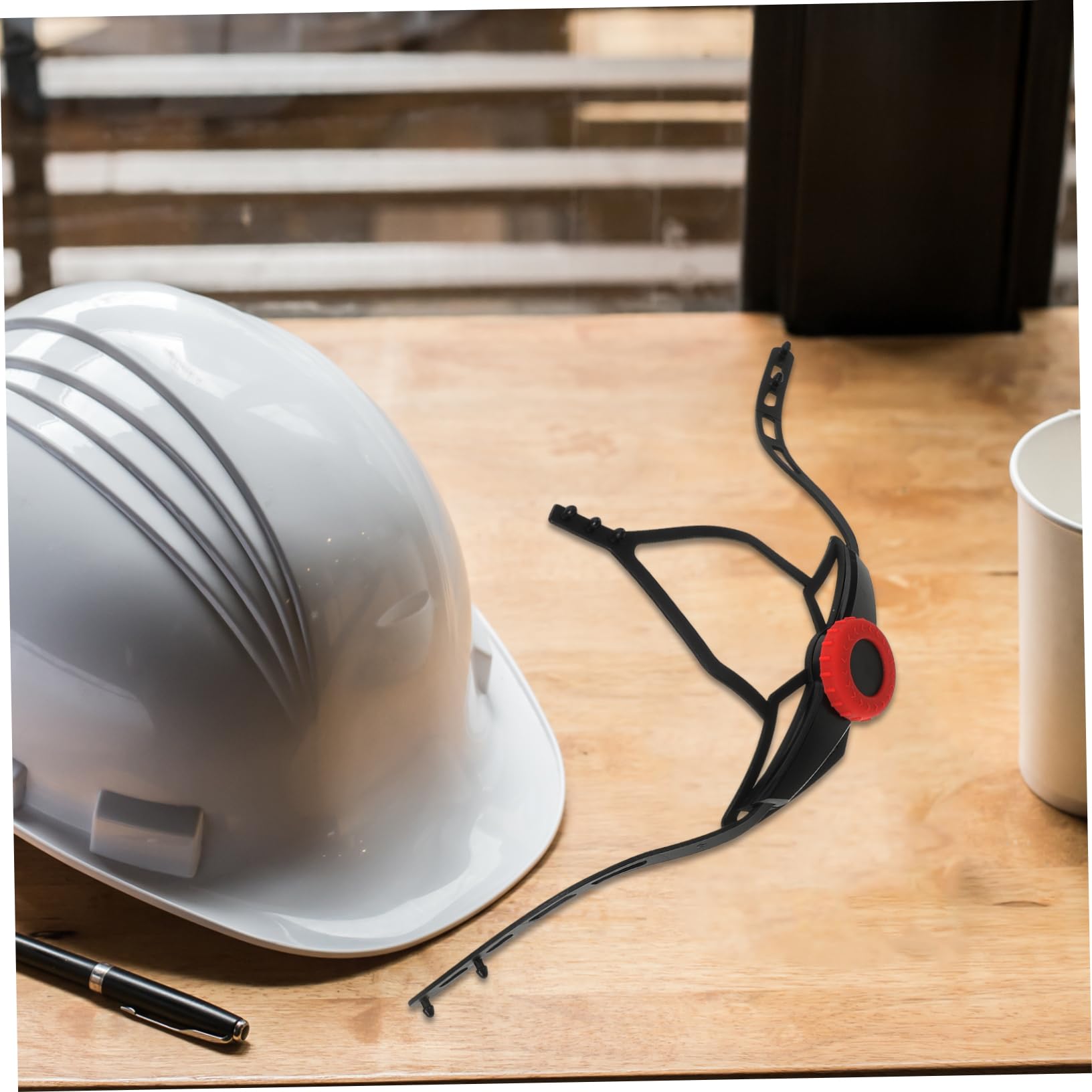 SHINEOFI Ajusteur de Casque pour Casque de Chantier Optimisés Accessoire Durable pour Travaux de Construction Activités Intenses