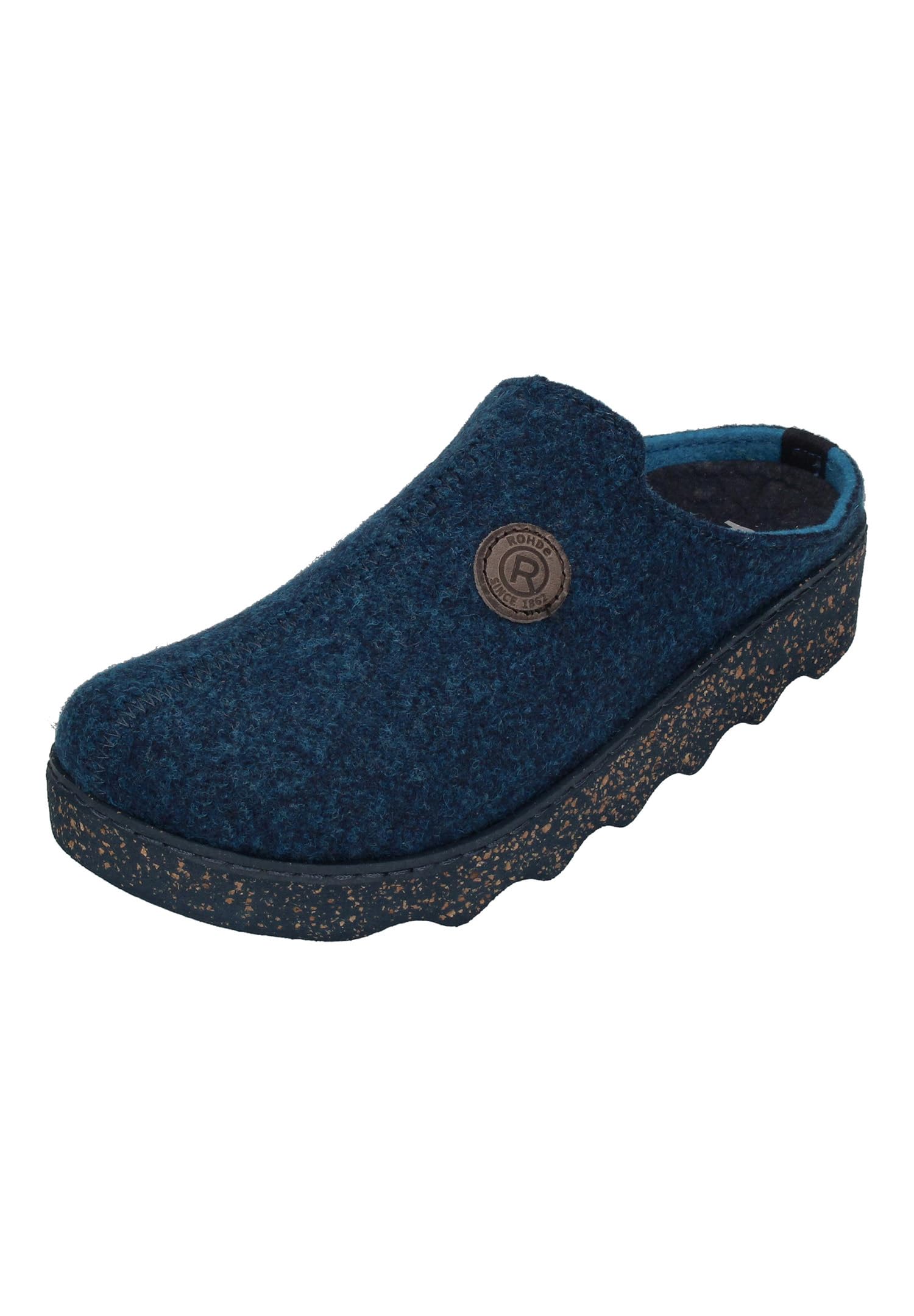 Rohde Foggia-D Damen, Frauen, Pantoffeln, Slipper,Puschen,Filz-Pantoffeln,kuschelig warm