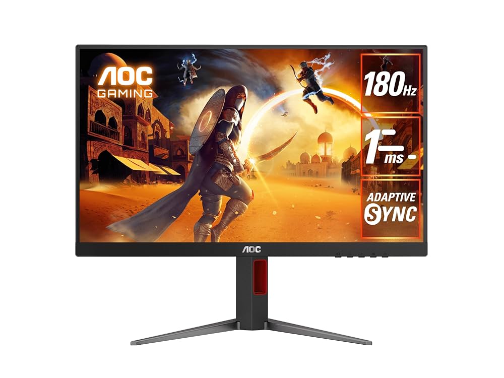 AOC ゲーミングモニター 180Hz Amazon.co.jp: AOC ゲーミングモニター 27インチ, 1920×1080