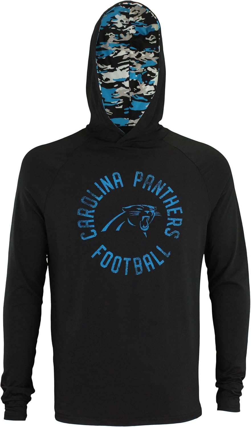 Zubaz NFL Team Lightweight Mini Camo Hoody