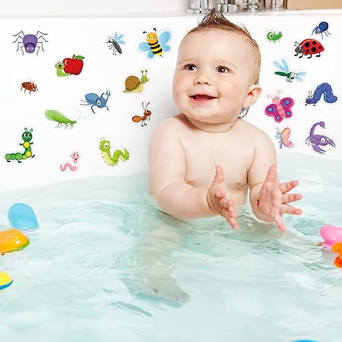 Miniatura 109 de 20 calcomanías de gel gruesas de arcoíris para aula, calcomanías de gel realistas para ventanas para niños pequeños y adultos, hogar, avión