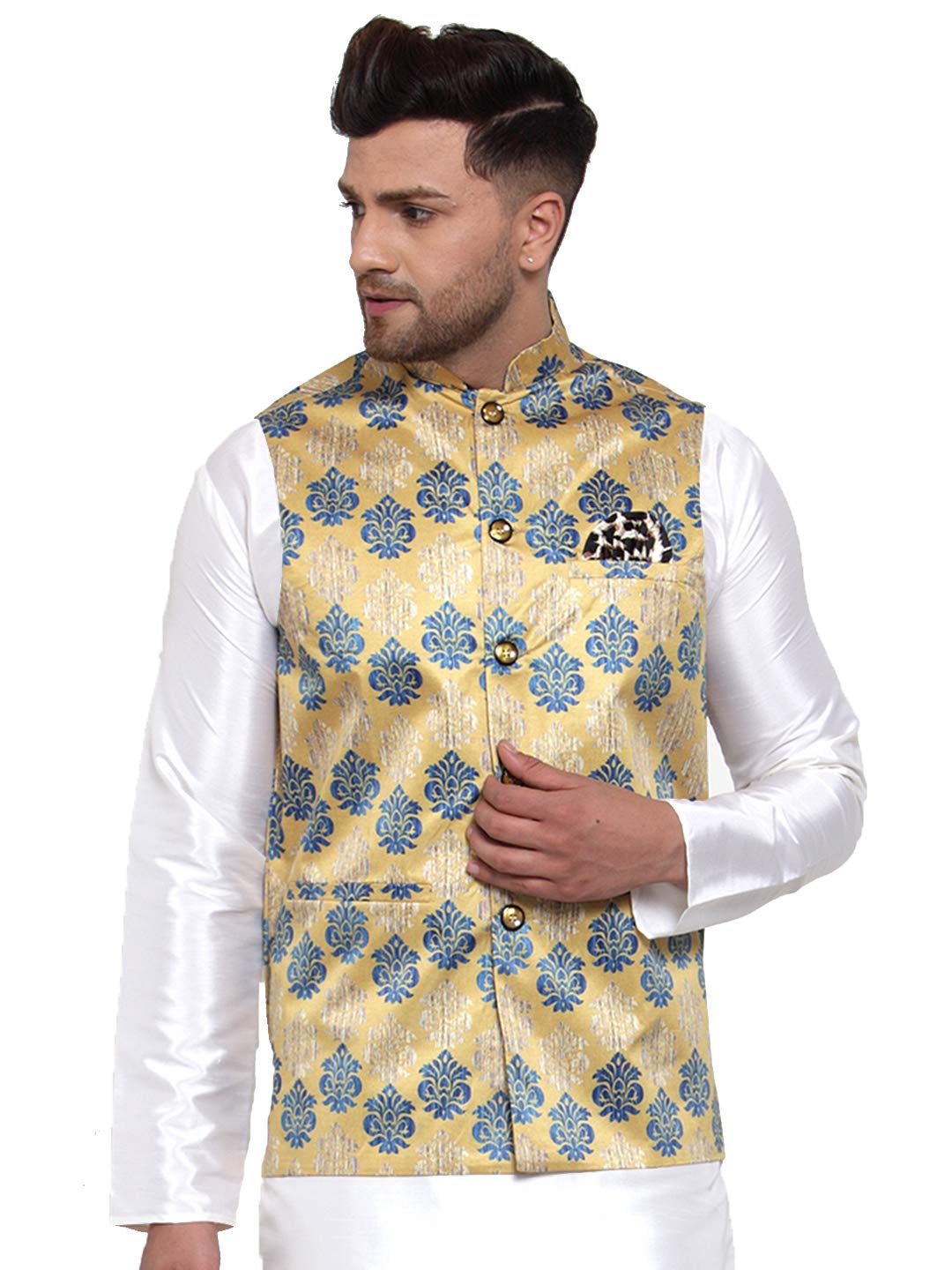 jompers Men's Printed Waistcoats/Nehru jeckets.-picture-21