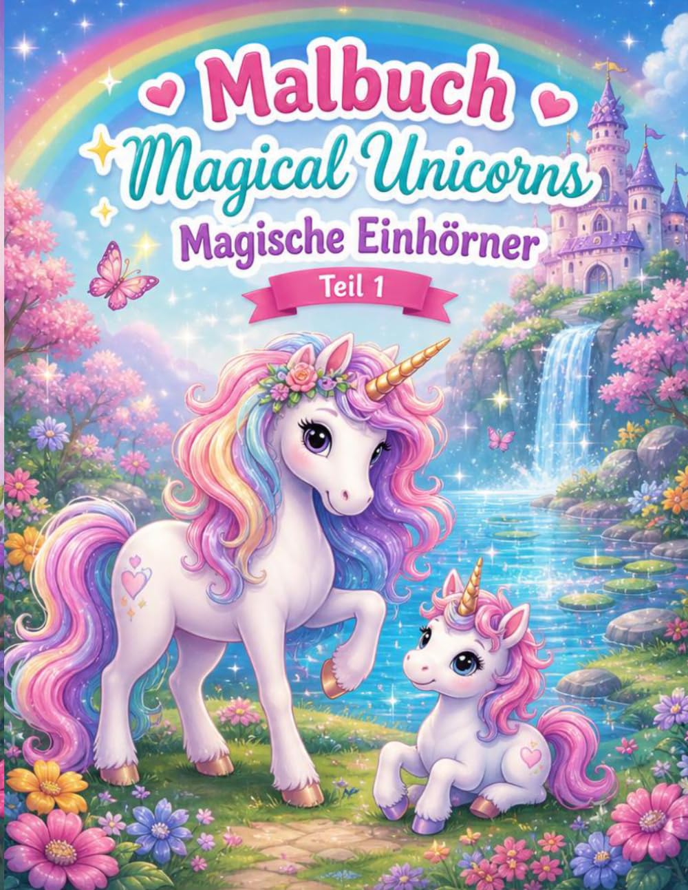 Magical Unicorns: Magische Einhörner - Teil 1 (Kleine Entdecker – Malen & Lernen)