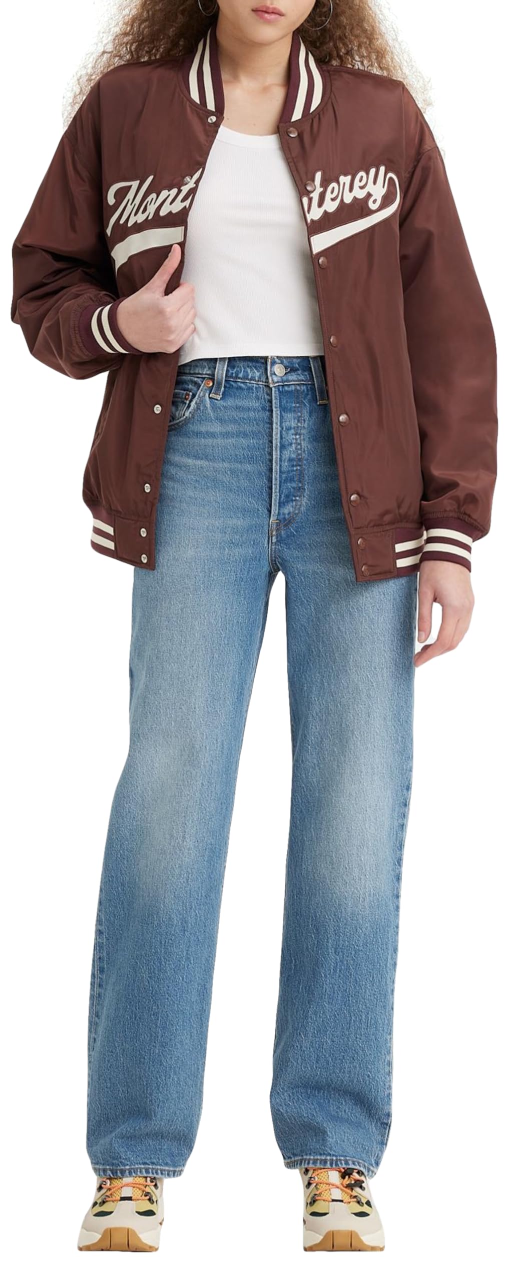 Levi's Damen Jeans Ribcage Full Length