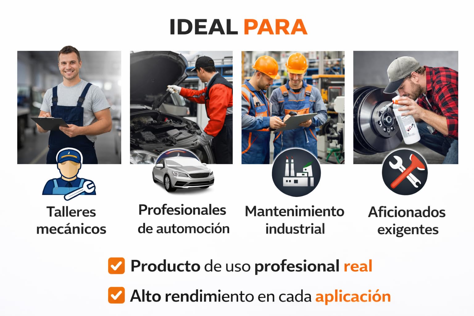 SOLVEN FR Limpiador de Frenos Profesional 5L – Desengrasante Industrial para Pastillas y Discos – Secado Rápido sin Residuos – Uso Automoción y Taller