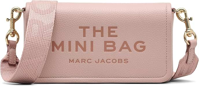 Marc Jacobs The Leather Mini Bag, Rose, One Size : Amazon.ca