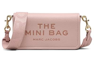 Marc Jacobs The Leather Mini Bag, Rose, One Size : Amazon.ca
