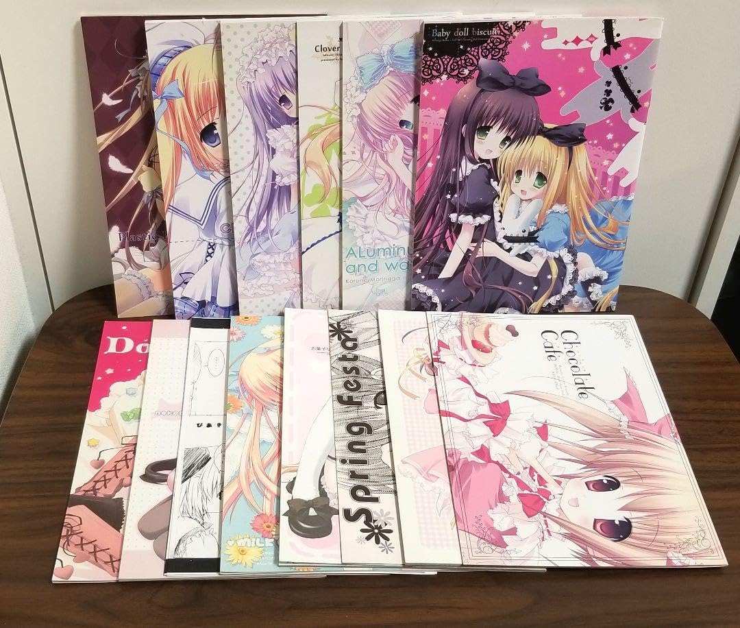 Amazon.co.jp: 森永こるね 14冊 セット イラスト集 コミケ コミティア 